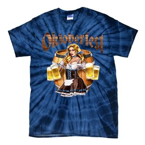 Miss Wiesn Oktoberfest Tie-Dye T-Shirt