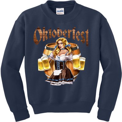 Miss Wiesn Oktoberfest Kids Sweatshirt