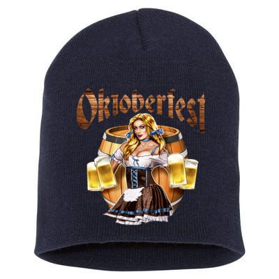 Miss Wiesn Oktoberfest Short Acrylic Beanie