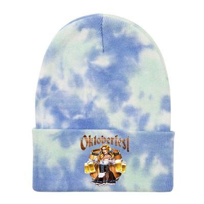 Miss Wiesn Oktoberfest Tie Dye 12in Knit Beanie