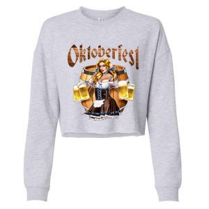 Miss Wiesn Oktoberfest Cropped Pullover Crew