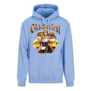 Miss Wiesn Oktoberfest Unisex Surf Hoodie