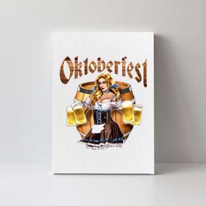 Miss Wiesn Oktoberfest Canvas