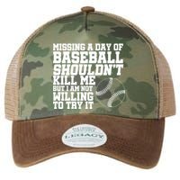 Missing A Day Of Baseball  Legacy Tie Dye Trucker Hat