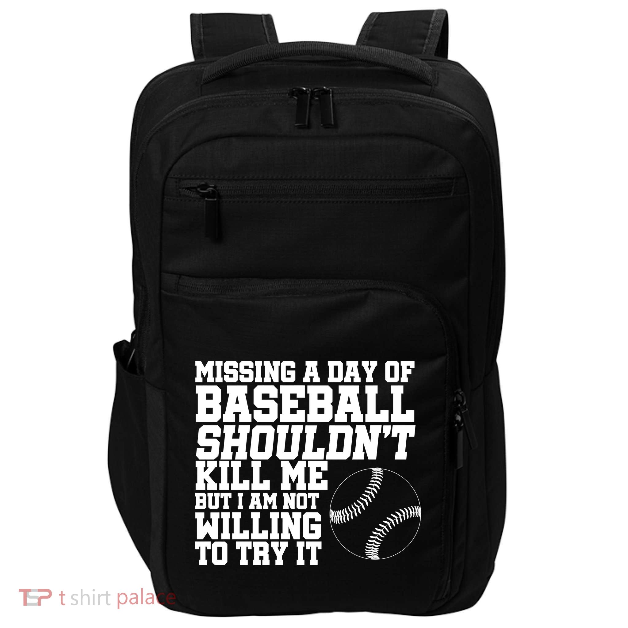 Missing A Day Of Baseball  Impact Tech Backpack