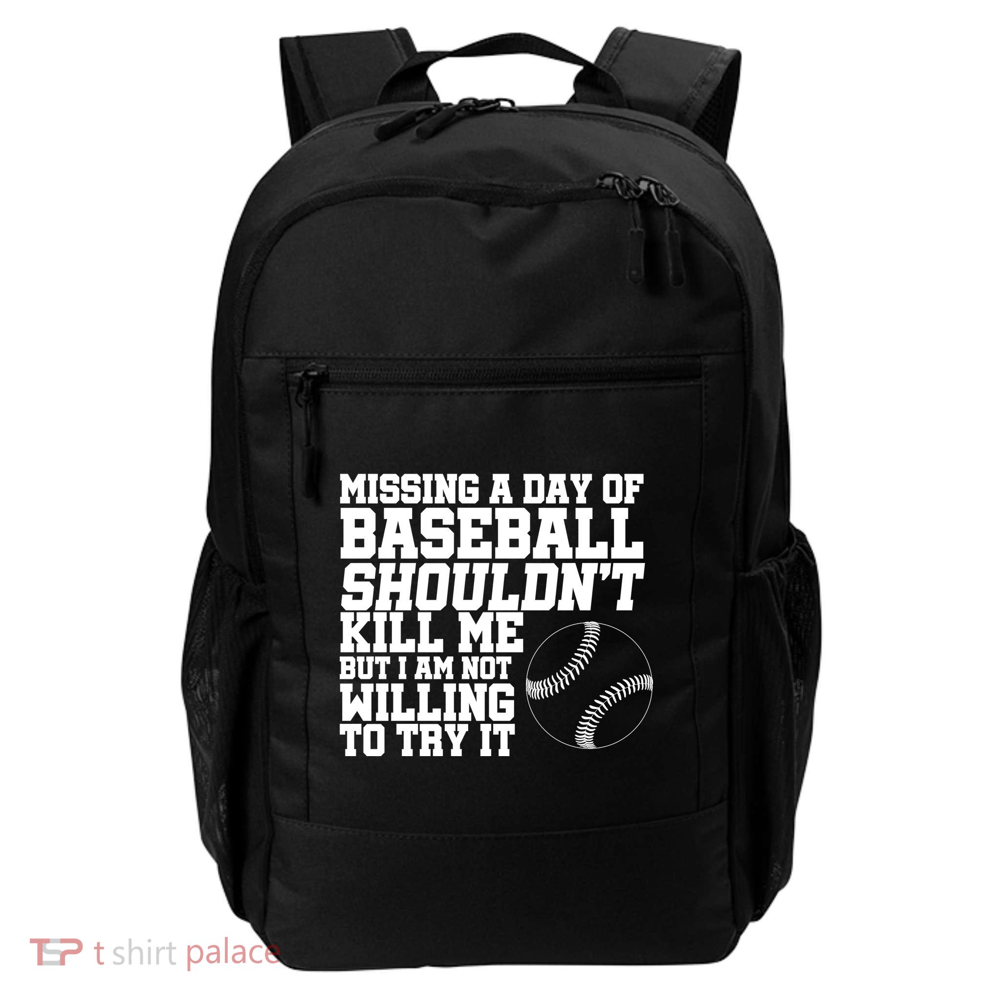 Missing A Day Of Baseball  Backpack