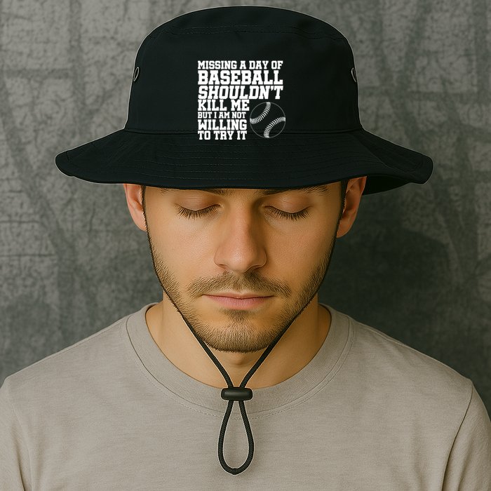 Missing A Day Of Baseball  Bucket Hat