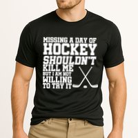 Missing Hockey Shouldn't Kill Me Cooling Performance Crew T-Shirt