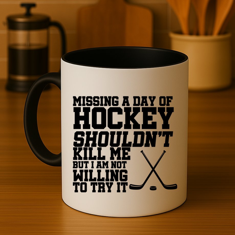 Missing Hockey Shouldn't Kill Me Mug
