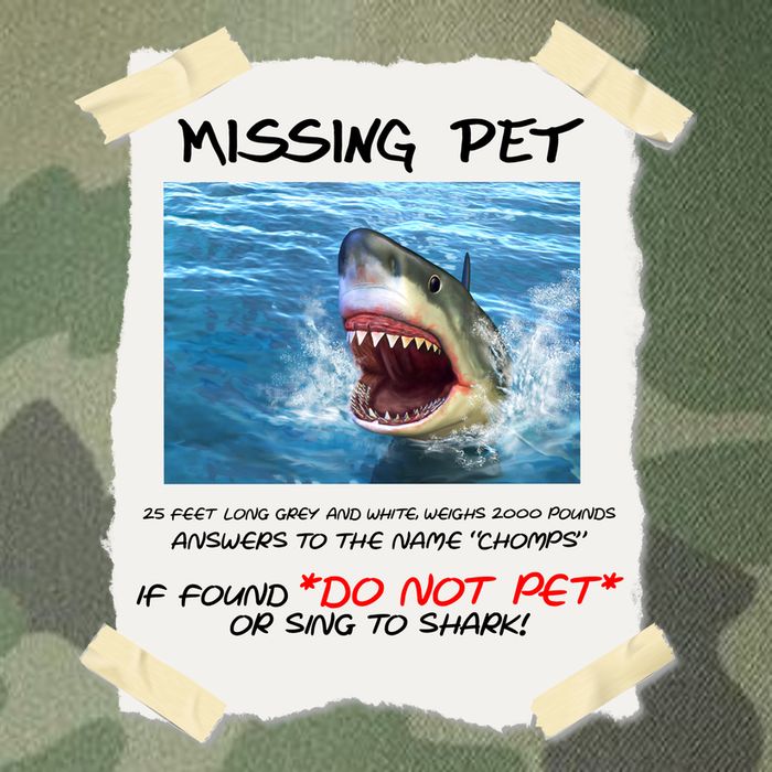 Missing Pet Funny Great White Shark  Legacy Tie Dye Trucker Hat