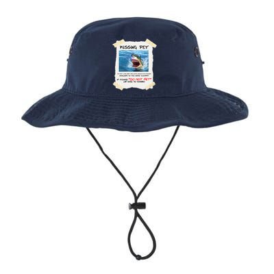 Missing Pet Funny Great White Shark  Bucket Hat