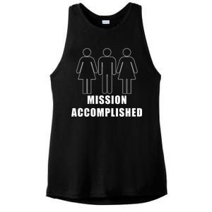 Mission Accomplished Three Some Ladies PosiCharge Tri-Blend Wicking Tank