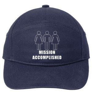 Mission Accomplished Three Some 7-Panel Snapback Hat