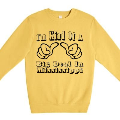 Mississippi Big Deal Premium Crewneck Sweatshirt