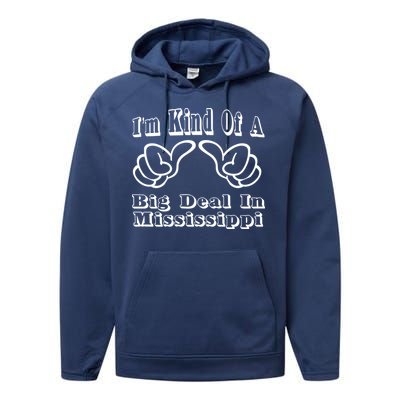 Mississippi Big Deal Performance Fleece Hoodie