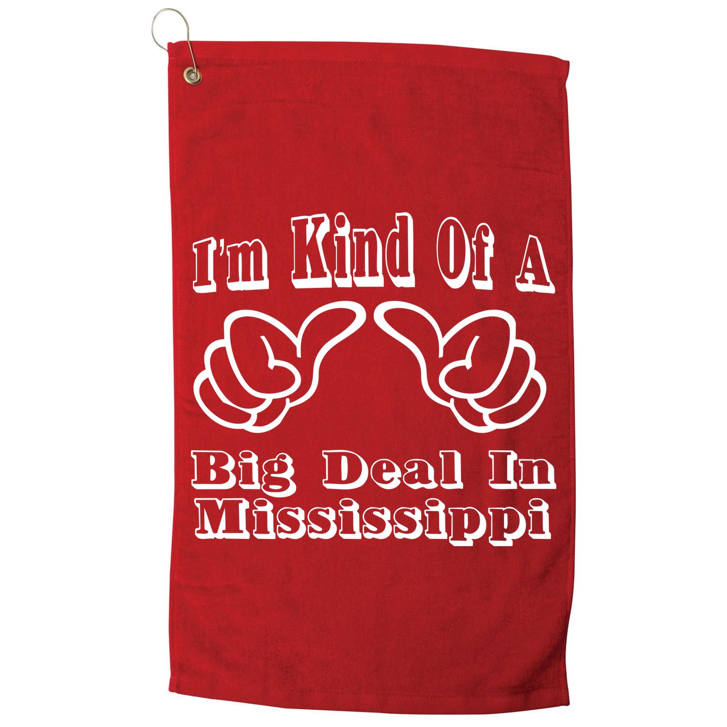 Mississippi Big Deal Golf Towel