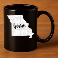 Missouri Home State  11oz C Handle Ceramic Mug
