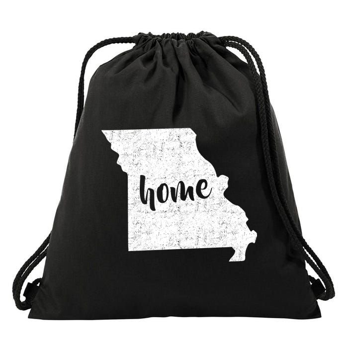 Missouri Home State  Drawstring Bag