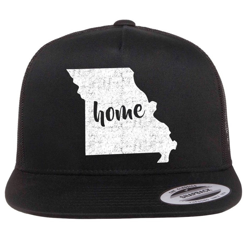 Missouri Home State  Flat Bill Trucker Hat