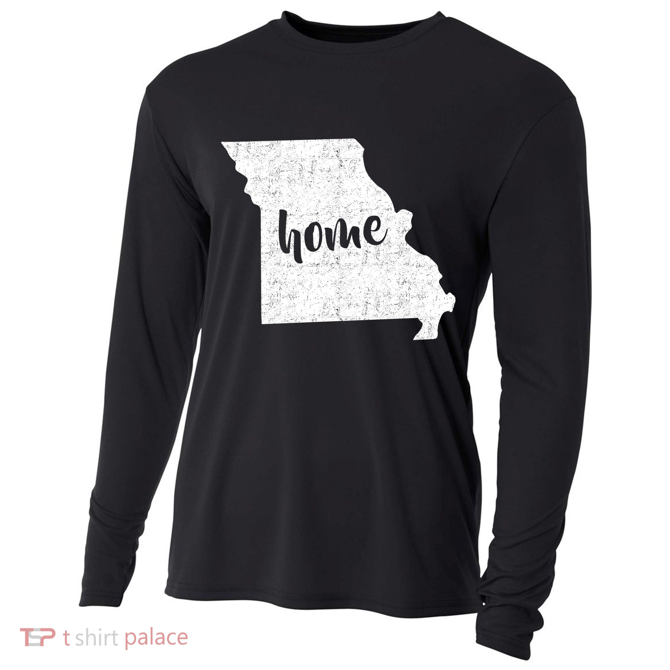 Missouri Home State  Cooling Performance Long Sleeve Crew