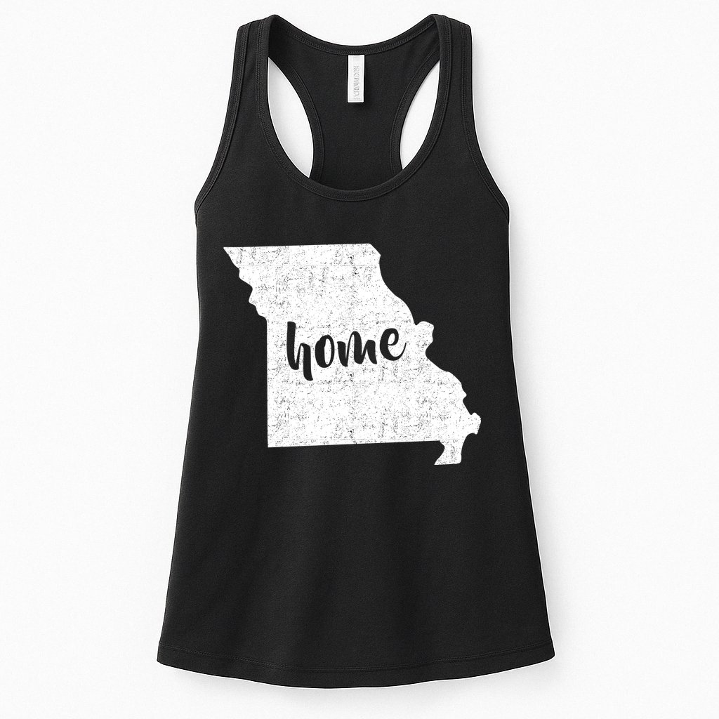 Missouri Home State  Womens Tank Top