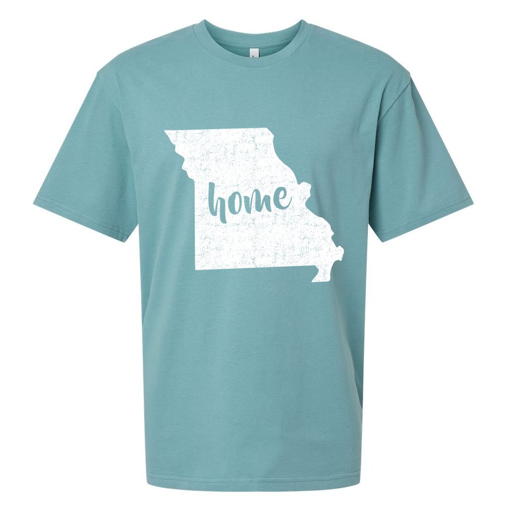 Missouri Home State  Sueded Cloud Jersey T-Shirt