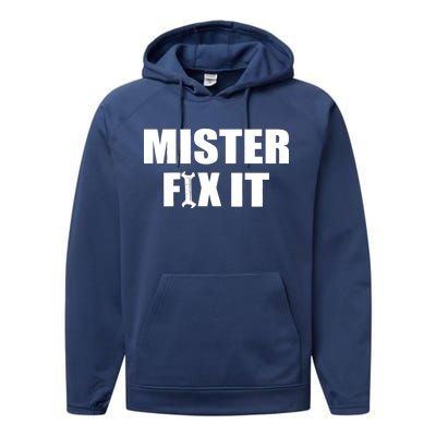 Mister Fix It Performance Fleece Hoodie