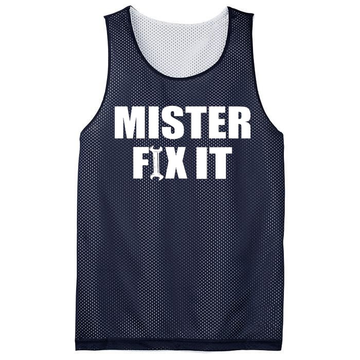 Mister Fix It Mesh Reversible Basketball Jersey Tank