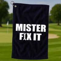 Mister Fix It Golf Towel