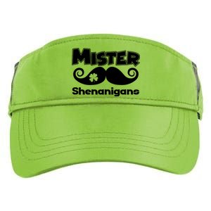 Mister Shenanigans Mustache Adult Drive Performance Visor