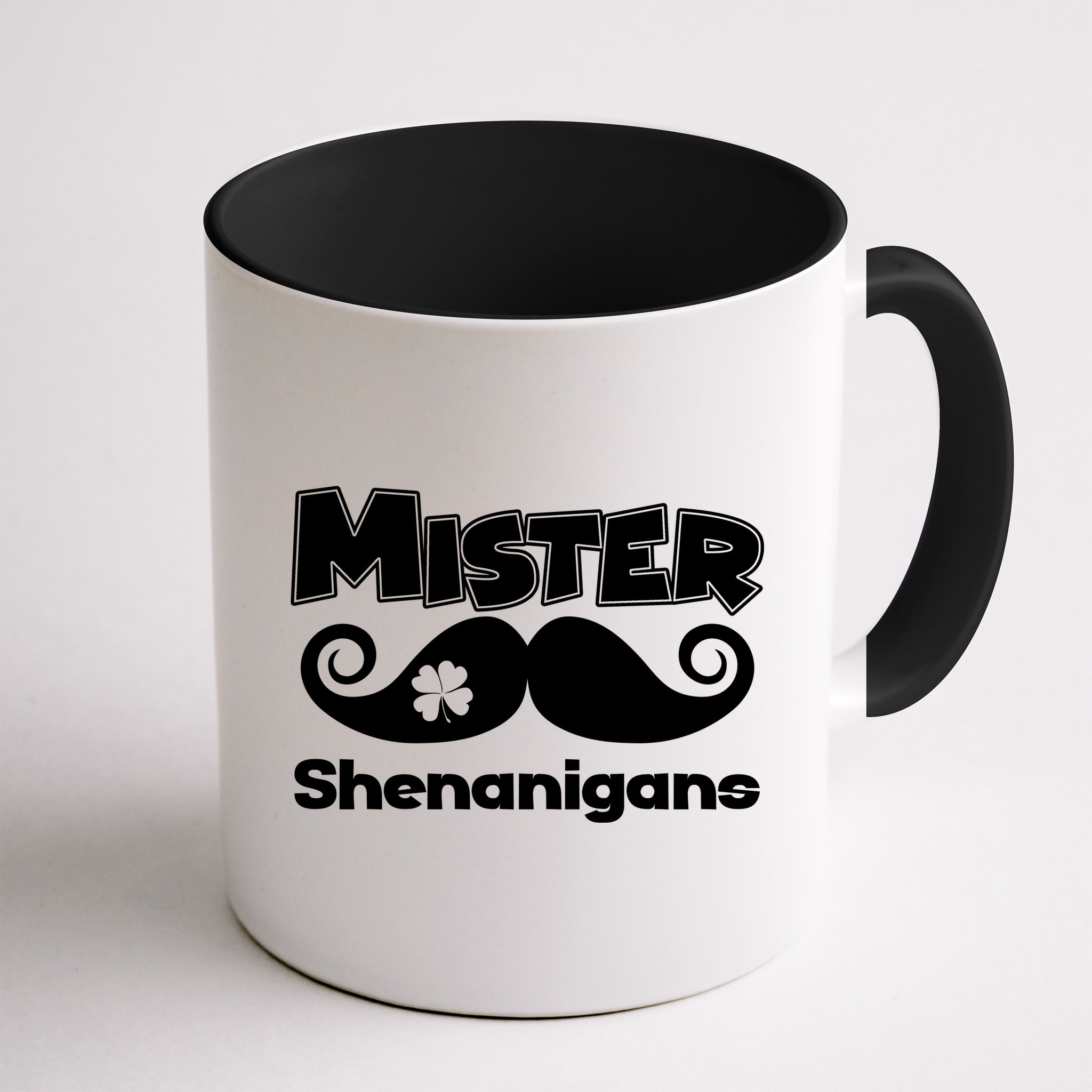 Mister Shenanigans Mustache Mug
