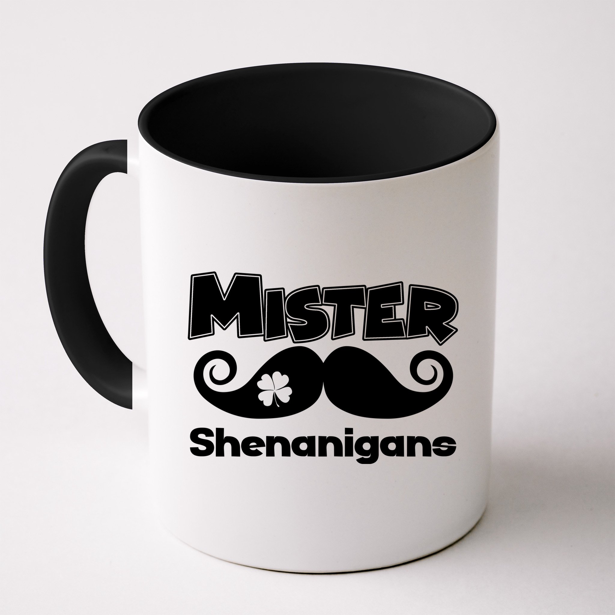 Mister Shenanigans Mustache Mug