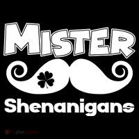 Mister Shenanigans Mustache Cooling Performance Long Sleeve Crew
