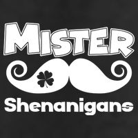 Mister Shenanigans Mustache 25L Jumbo Tote