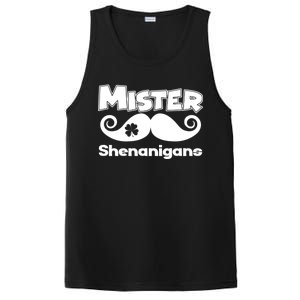 Mister Shenanigans Mustache PosiCharge Competitor Tank