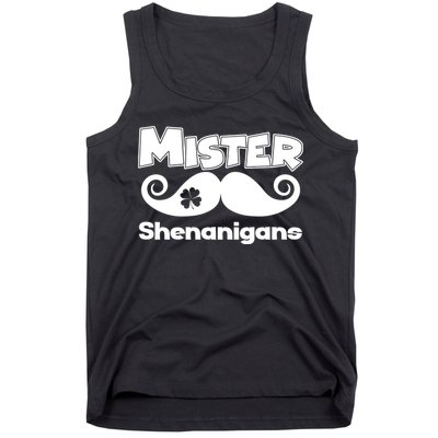 Mister Shenanigans Mustache Tank Top