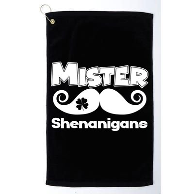 Mister Shenanigans Mustache Golf Towel