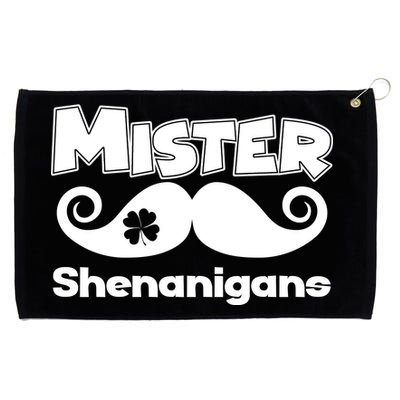 Mister Shenanigans Mustache Grommeted Golf Towel