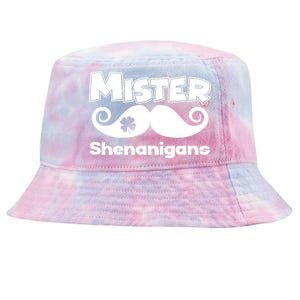 Mister Shenanigans Mustache Tie-Dyed Bucket Hat