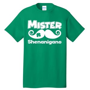 Mister Shenanigans Mustache Tall T-Shirt