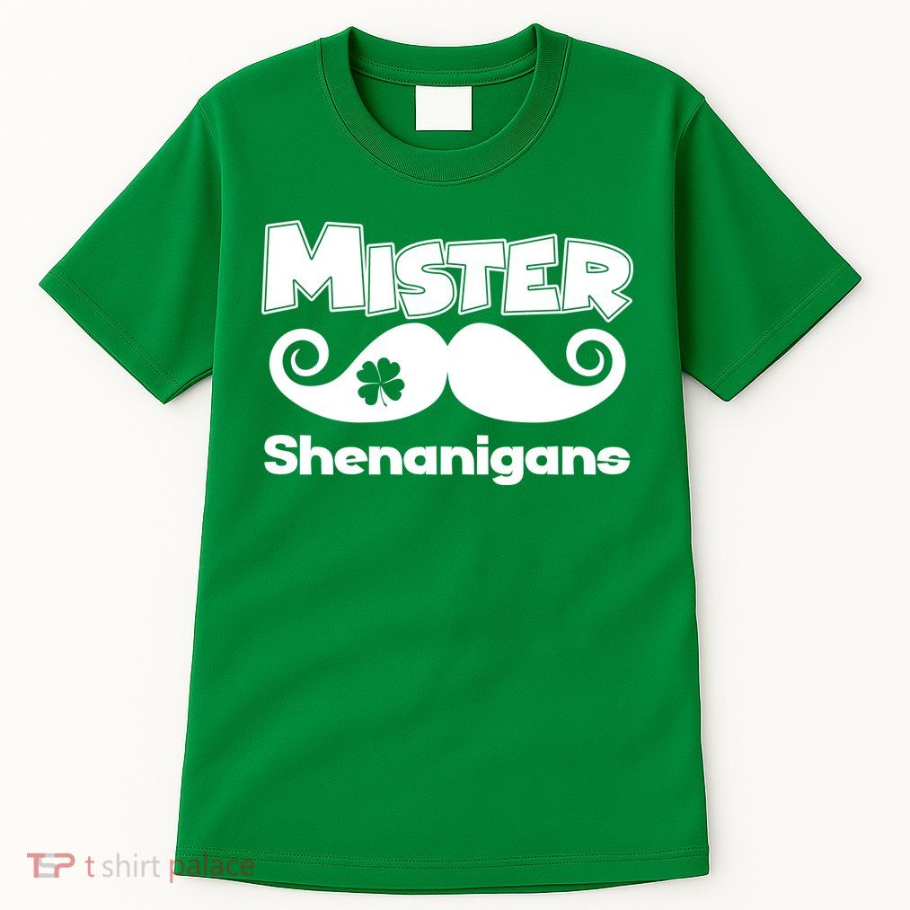 Mister Shenanigans Mustache Tall T-Shirt