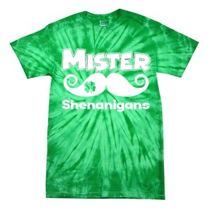 Mister Shenanigans Mustache Tie-Dye T-Shirt