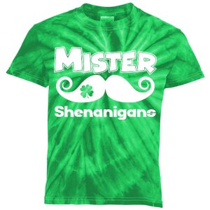 Mister Shenanigans Mustache Kids Tie-Dye T-Shirt