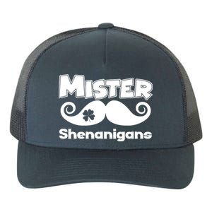 Mister Shenanigans Mustache Yupoong Adult 5-Panel Trucker Hat