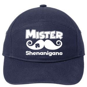 Mister Shenanigans Mustache 7-Panel Snapback Hat