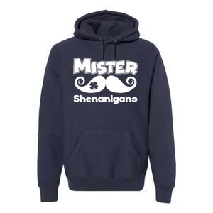 Mister Shenanigans Mustache Premium Hoodie