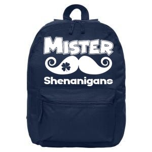 Mister Shenanigans Mustache 16 in Basic Backpack