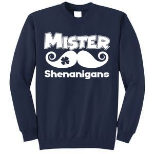 Mister Shenanigans Mustache Tall Sweatshirt