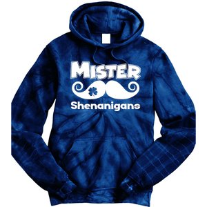 Mister Shenanigans Mustache Tie Dye Hoodie