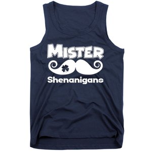 Mister Shenanigans Mustache Tank Top